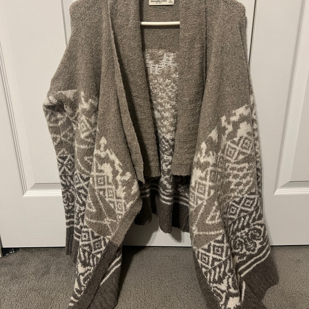 Abercrombie & Fitch Geometric Cardigan